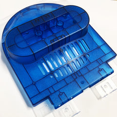 Lid Section -top (Blue) and bottom (clear)